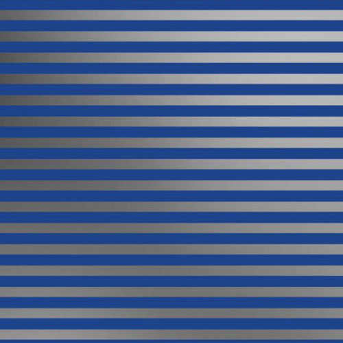 Jillson Blue Silver Stripe