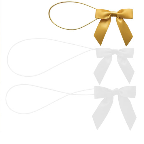 SATIN BOW 10in