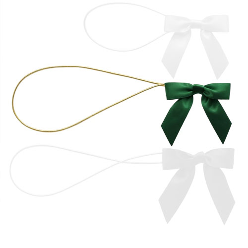 SATIN BOW 16in